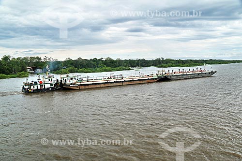  Tanker - Amazonas River near to Manaus city  - Manaus city - Amazonas state (AM) - Brazil