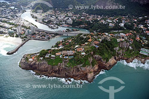  Aerial photo of the Joatinga Bridge  - Rio de Janeiro city - Rio de Janeiro state (RJ) - Brazil