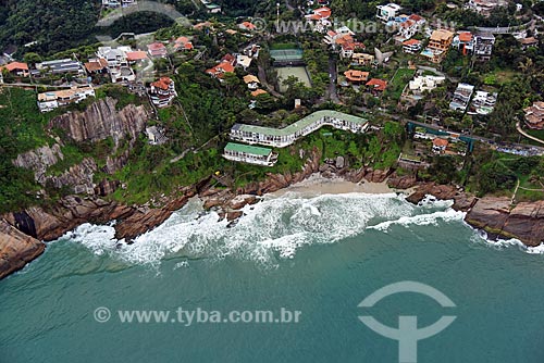  Aerial photo of Joatinga Beach  - Rio de Janeiro city - Rio de Janeiro state (RJ) - Brazil