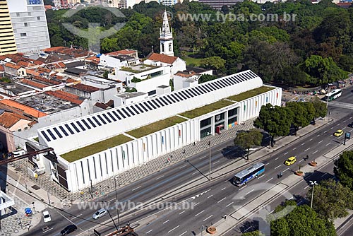  Top view of the Parque Estadual Library  - Rio de Janeiro city - Rio de Janeiro state (RJ) - Brazil