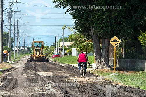  Street paving - Tremembe city  - Tremembe city - Sao Paulo state (SP) - Brazil