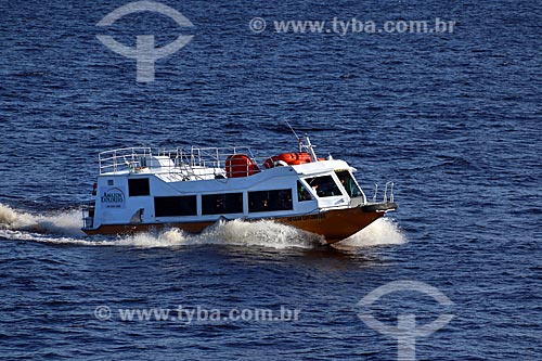  Motorboat - Negro River near to Manaus city  - Manaus city - Amazonas state (AM) - Brazil