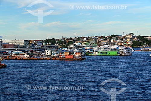  Manaus Port on the banks of the Negro River  - Manaus city - Amazonas state (AM) - Brazil