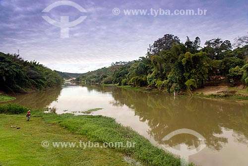  View of the Paraiba do Sul River  - Santa Branca city - Sao Paulo state (SP) - Brazil