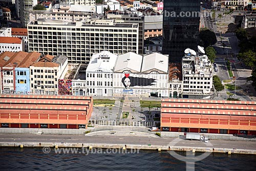  Aerial photo of the warehouses of Gamboa Pier - Rio de Janeiro Port  - Rio de Janeiro city - Rio de Janeiro state (RJ) - Brazil