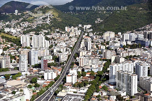  Aerial photo of the Engineer Freyssinet Viaduct (1974) - also known as Paulo de Frontin Viaduct  - Rio de Janeiro city - Rio de Janeiro state (RJ) - Brazil
