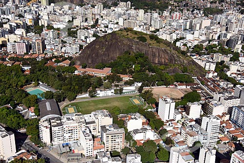  Aerial photo of the Military School of Rio de Janeiro (1889)  - Rio de Janeiro city - Rio de Janeiro state (RJ) - Brazil