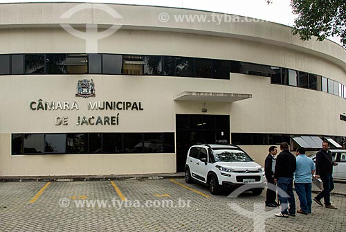  Facade of the Municipal Chamber of Jacarei city  - Jacarei city - Sao Paulo state (SP) - Brazil