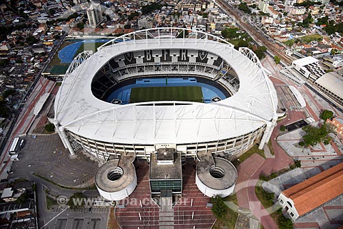  Aerial photo of the Nilton Santos Stadium (2007)  - Rio de Janeiro city - Rio de Janeiro state (RJ) - Brazil