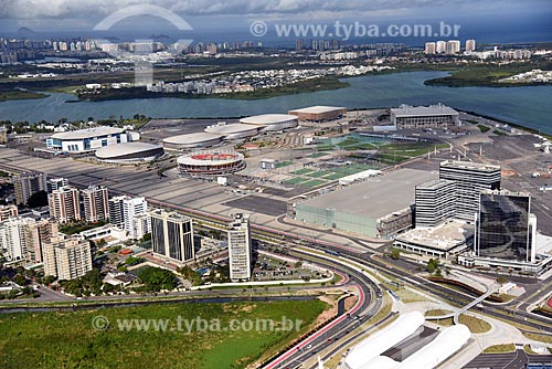  Aerial photo of the Rio 2016 Olympic Park  - Rio de Janeiro city - Rio de Janeiro state (RJ) - Brazil