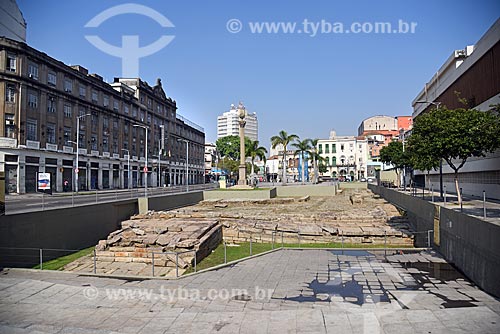  Valongo Harbour and Empress Harbour - important landing point of slaves in the city, recovered after the excavations Porto Maravilha Project  - Rio de Janeiro city - Rio de Janeiro state (RJ) - Brazil