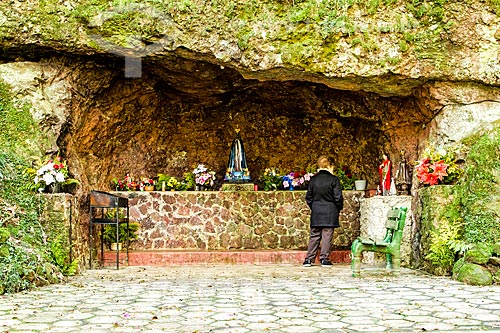  Our Lady of Aparecida Grotto  - Treze Tilias city - Santa Catarina state (SC) - Brazil