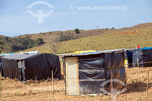  Tents - Liberdade Camp of the Landless Workers Movement  - Coronel Pacheco city - Minas Gerais state (MG) - Brazil