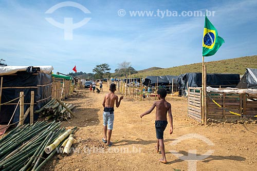  Children - Liberdade Camp of the Landless Workers Movement  - Coronel Pacheco city - Minas Gerais state (MG) - Brazil