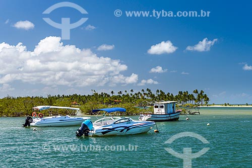  Motorboat - Boipeba Island waterfront  - Cairu city - Bahia state (BA) - Brazil