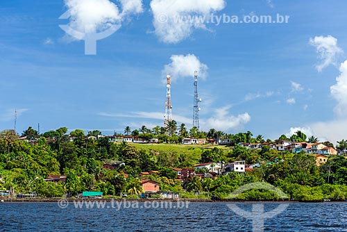  View of the Camamu city from Camamu Bay  - Camamu city - Bahia state (BA) - Brazil