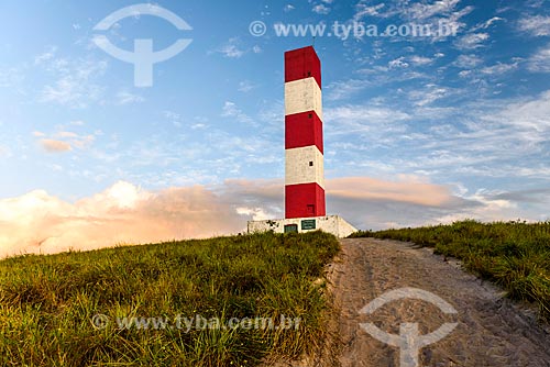  View of the sunset from Taipu Lighthouse  - Marau city - Bahia state (BA) - Brazil