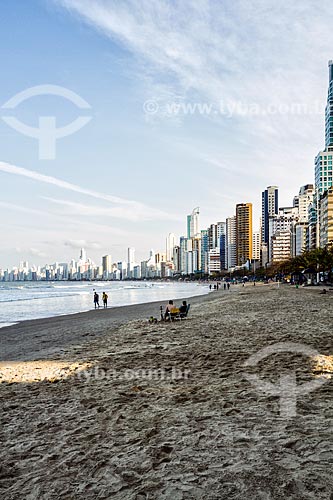  View of the Central Beach  - Balneario Camboriu city - Santa Catarina state (SC) - Brazil