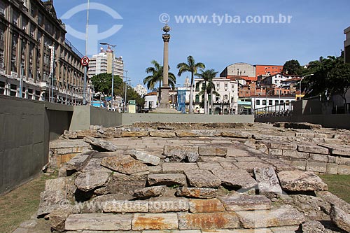  Valongo Harbour and Empress Harbour - important landing point of slaves in the city, recovered after the excavations Porto Maravilha Project  - Rio de Janeiro city - Rio de Janeiro state (RJ) - Brazil