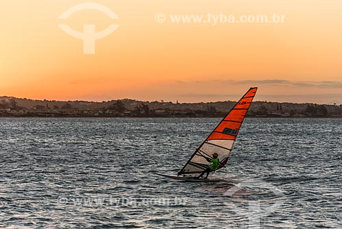  Practitioner of windsurf - Manguinhos Beach  - Armacao dos Buzios city - Rio de Janeiro state (RJ) - Brazil