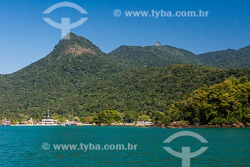  View of the Vila do Abraao from Ilha Grande Bay  - Angra dos Reis city - Rio de Janeiro state (RJ) - Brazil