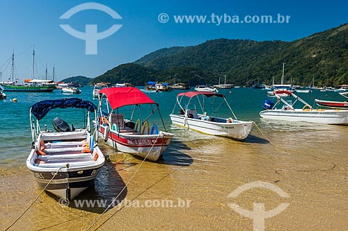  Taxi boats - Ilha Grande District waterfront  - Angra dos Reis city - Rio de Janeiro state (RJ) - Brazil