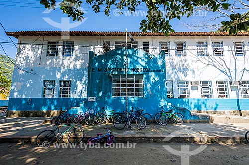 Facade of the Brigadeiro Nobrega Municipal School  - Angra dos Reis city - Rio de Janeiro state (RJ) - Brazil