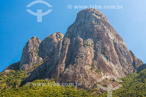  View of the Tres Picos de Salinas (Three Peaks of Salinas) - Tres Picos State Park  - Teresopolis city - Rio de Janeiro state (RJ) - Brazil