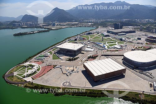  Aerial photo of the Rio 2016 Olympic Park  - Rio de Janeiro city - Rio de Janeiro state (RJ) - Brazil