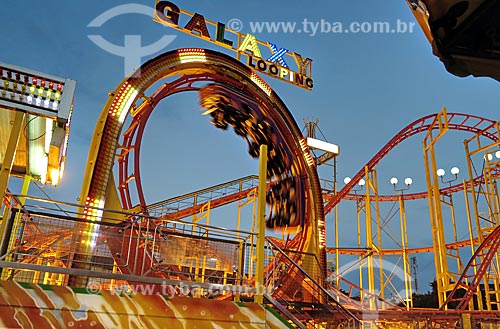  View of the rollercoaster Play City Amusement Park  - Rio de Janeiro city - Rio de Janeiro state (RJ) - Brazil