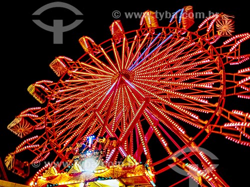  View of the giant wheel - Play City Amusement Park  - Rio de Janeiro city - Rio de Janeiro state (RJ) - Brazil