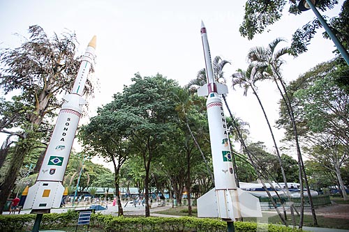  Space probes Sonda IV and Sonda III of Brazilian Aerospace Program - Santos Dumont Park  - Sao Jose dos Campos city - Sao Paulo state (SP) - Brazil