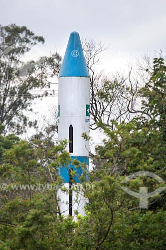 Space probe Sondas of Brazilian Aerospace Program on exhibit - Brazilian Aerospace Memorial (MAB)  - Sao Jose dos Campos city - Sao Paulo state (SP) - Brazil