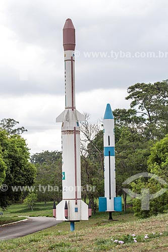  Space probes Sondas of Brazilian Aerospace Program on exhibit - Brazilian Aerospace Memorial (MAB)  - Sao Jose dos Campos city - Sao Paulo state (SP) - Brazil