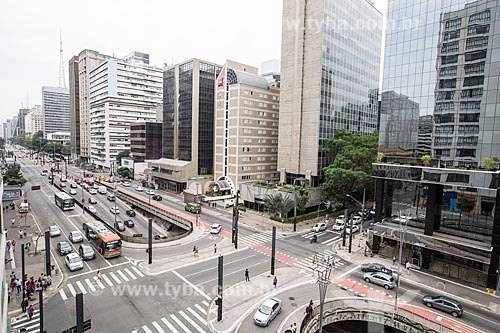  View of the entrance of Jose Roberto Fanganiello Melhem Tunnel to Paulista Avenue  - Sao Paulo city - Sao Paulo state (SP) - Brazil