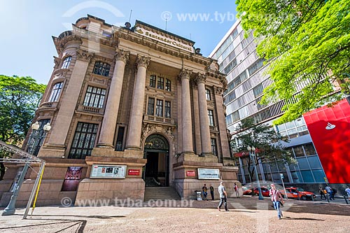  façade of the Santander Cultural (1931)  - Porto Alegre city - Rio Grande do Sul state (RS) - Brazil