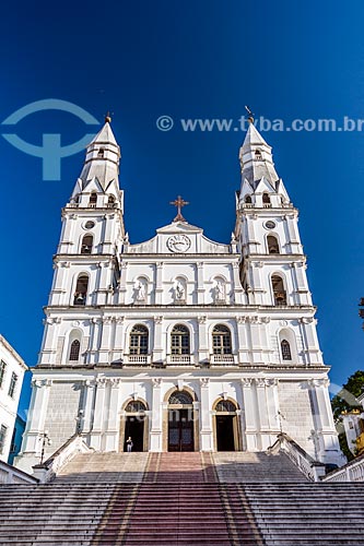  Facade of the Our Lady of Sorrows Church (1901)  - Porto Alegre city - Rio Grande do Sul state (RS) - Brazil