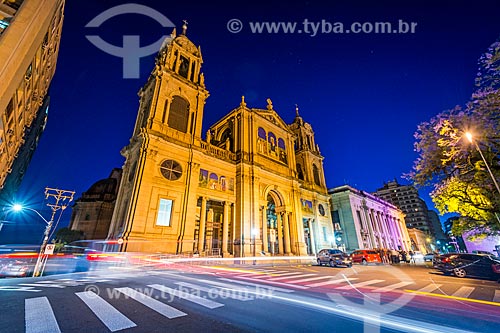  Facade of the Metropolitan Cathedral of Porto Alegre (1929)  - Porto Alegre city - Rio Grande do Sul state (RS) - Brazil