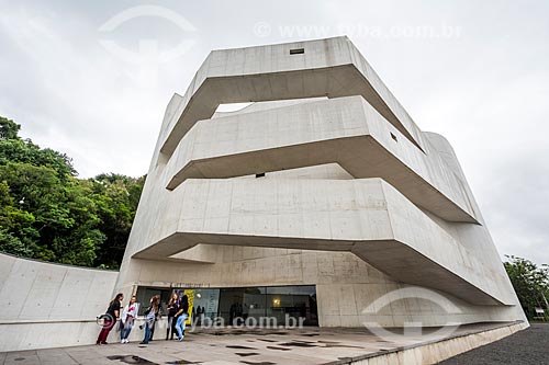  Facade of the Ibere Camargo Foundation (2008)  - Porto Alegre city - Rio Grande do Sul state (RS) - Brazil