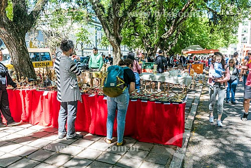  Antiquity on sale - handicraft fair of the Brique da Redencao - Farroupilha Park - also known as Redencao Park (Redemption Park)  - Porto Alegre city - Rio Grande do Sul state (RS) - Brazil