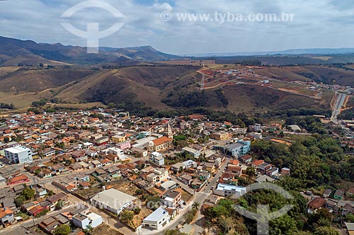  Picture taken with drone of the Sao Roque de Minas city  - Sao Roque de Minas city - Minas Gerais state (MG) - Brazil