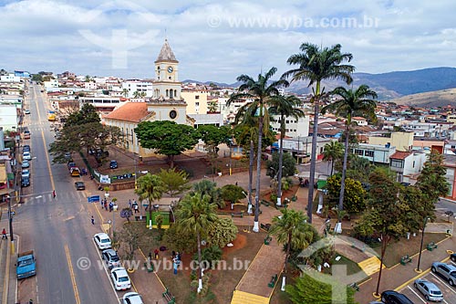  Picture taken with drone of the Sao Roque de Minas city  - Sao Roque de Minas city - Minas Gerais state (MG) - Brazil