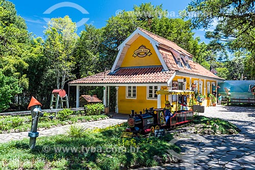  Station to sightseeing train - Caracol State Park  - Canela city - Rio Grande do Sul state (RS) - Brazil