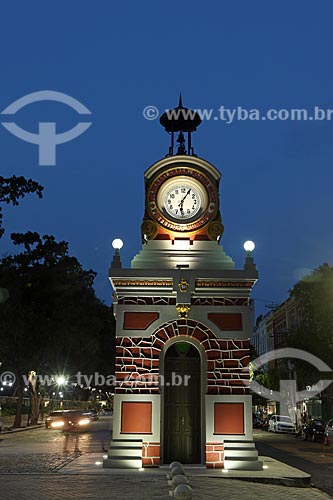  Municipal Clock - Relogio Square (Clock Square)  - Manaus city - Amazonas state (AM) - Brazil