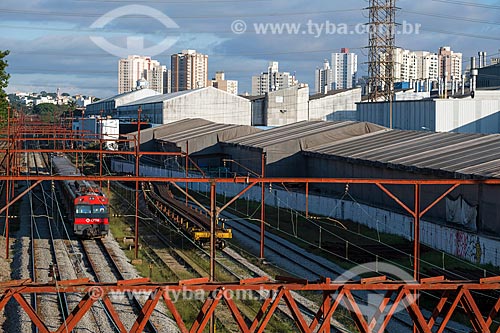  View of Sao Caetano do Sul Station of CPTM  - Sao Caetano do Sul city - Sao Paulo state (SP) - Brazil