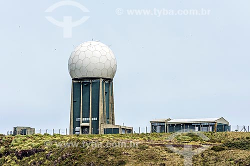  View of the Integrated Air Defense and Air Traffic Control Centre (CINDACTA) - Igreja Mountain (Church Mountain) - Sao Joaquim National Park  - Urubici city - Santa Catarina state (SC) - Brazil