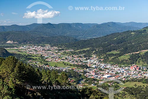  General view of the Urubici city from Mirante of Urubici  - Urubici city - Santa Catarina state (SC) - Brazil