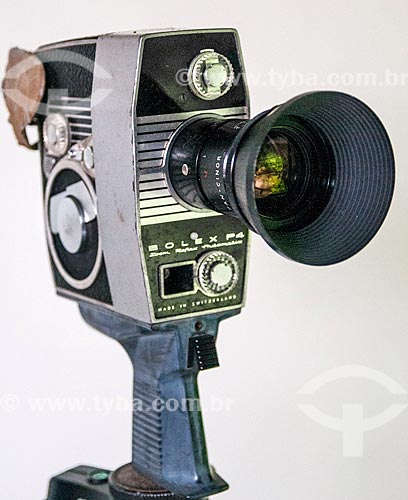  Detail of Bolex P4 video camera 