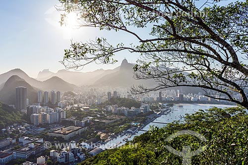  View of the Urca and Botafogo neighborhoods from Urca Mountain  - Rio de Janeiro city - Rio de Janeiro state (RJ) - Brazil