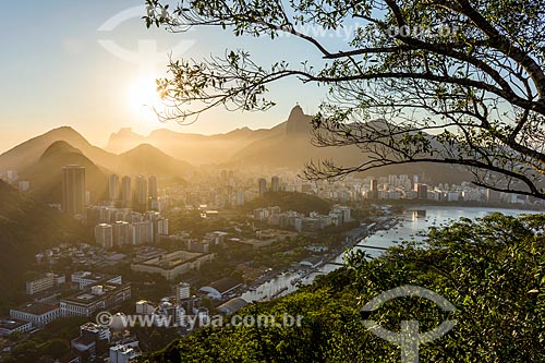  View of the Urca and Botafogo neighborhoods from Urca Mountain  - Rio de Janeiro city - Rio de Janeiro state (RJ) - Brazil